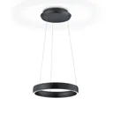 Sara-40 LED hanging lamp black, 2,200-3,000 K