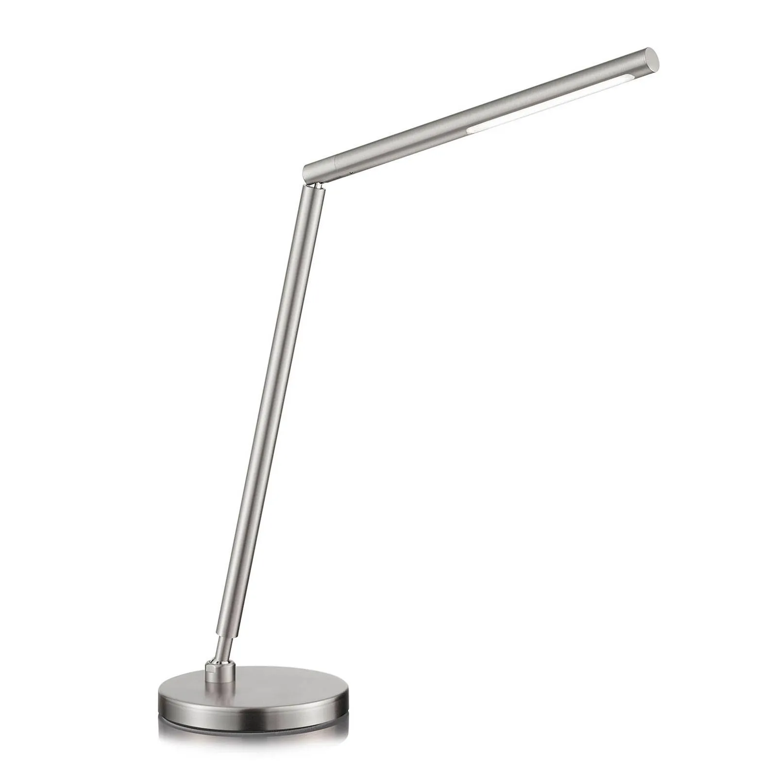 Dina-T LED table lamp matt nickel, gesture control