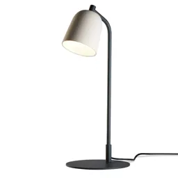 Casablanca Clavio - designer table lamp, grey