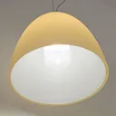 BELL - 1-bulb sand coloured pendant light 21 cm