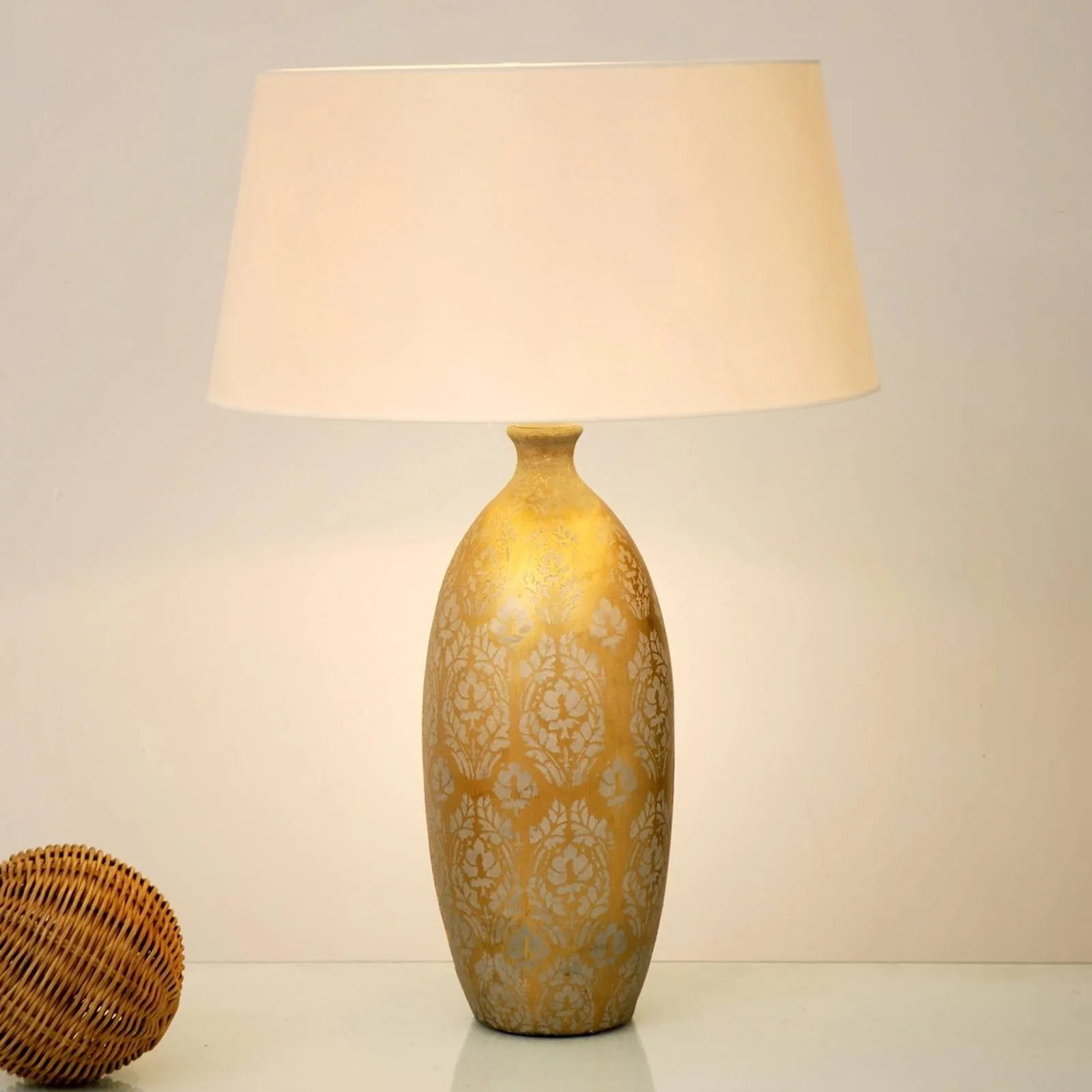 Vaso Barocco table lamp, 65 cm high