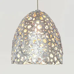 Lily Piccolo hanging light, silver
