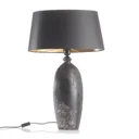 Mary table lamp, ceramic and chintz, height 66 cm