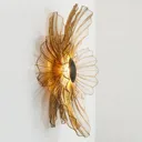 Tremolo wall light in the form of a large flower