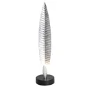 Penna table lamp, silver, height 38 cm