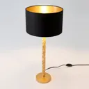 Cancelliere Rotonda table lamp, black/gold 57 cm