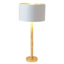Cancelliere Rotonda table lamp, white/gold 57 cm