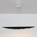 Chiasso LED hanging light, black/silver