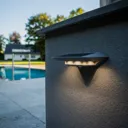 Ghost LED solar wall light - with motion detector
