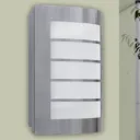 Slim LED outdoor wall light