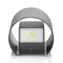 Simple Dodd LED wall lamp, outdoor, - IP44