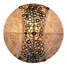 Ornamented Melina wall light