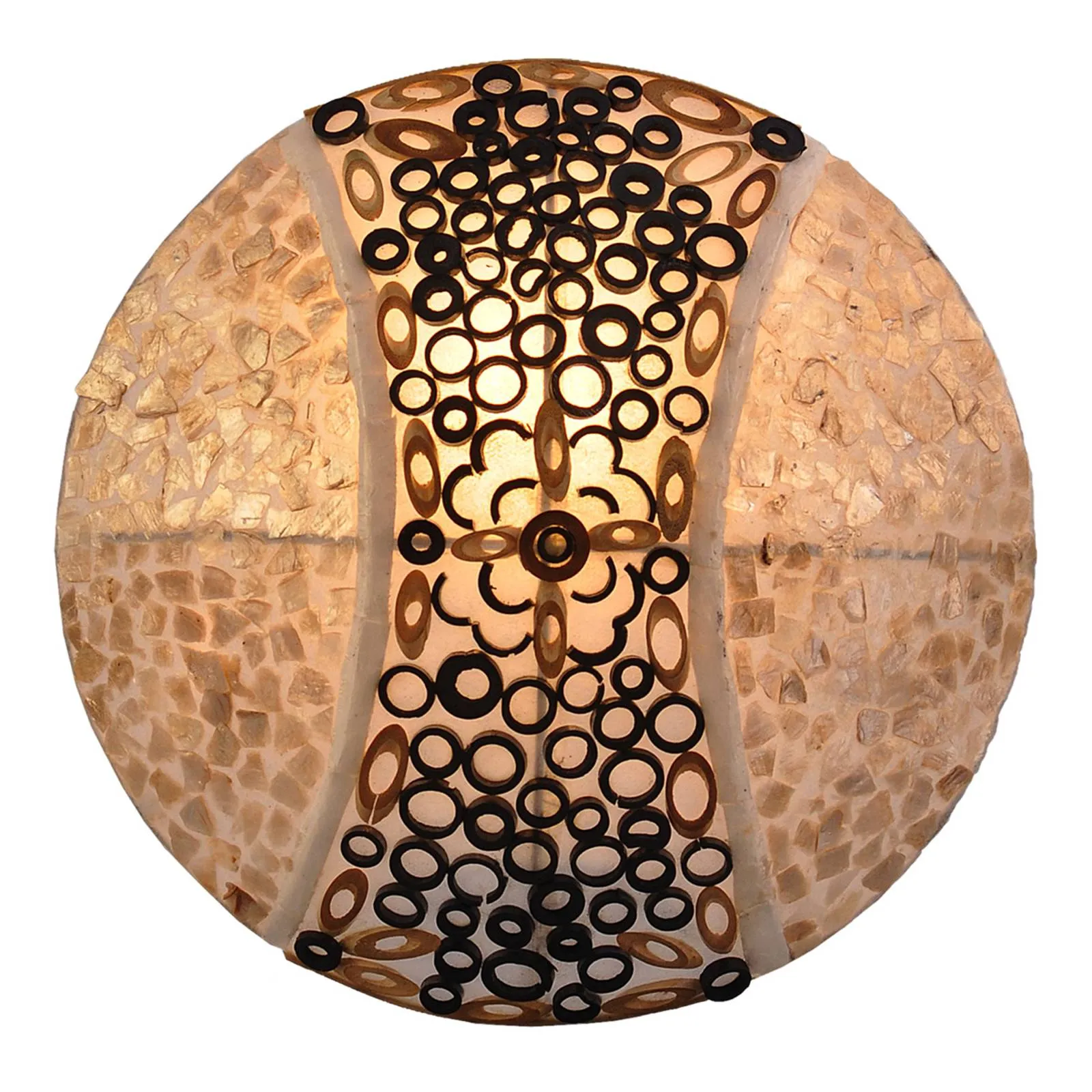 Ornamented Melina wall light
