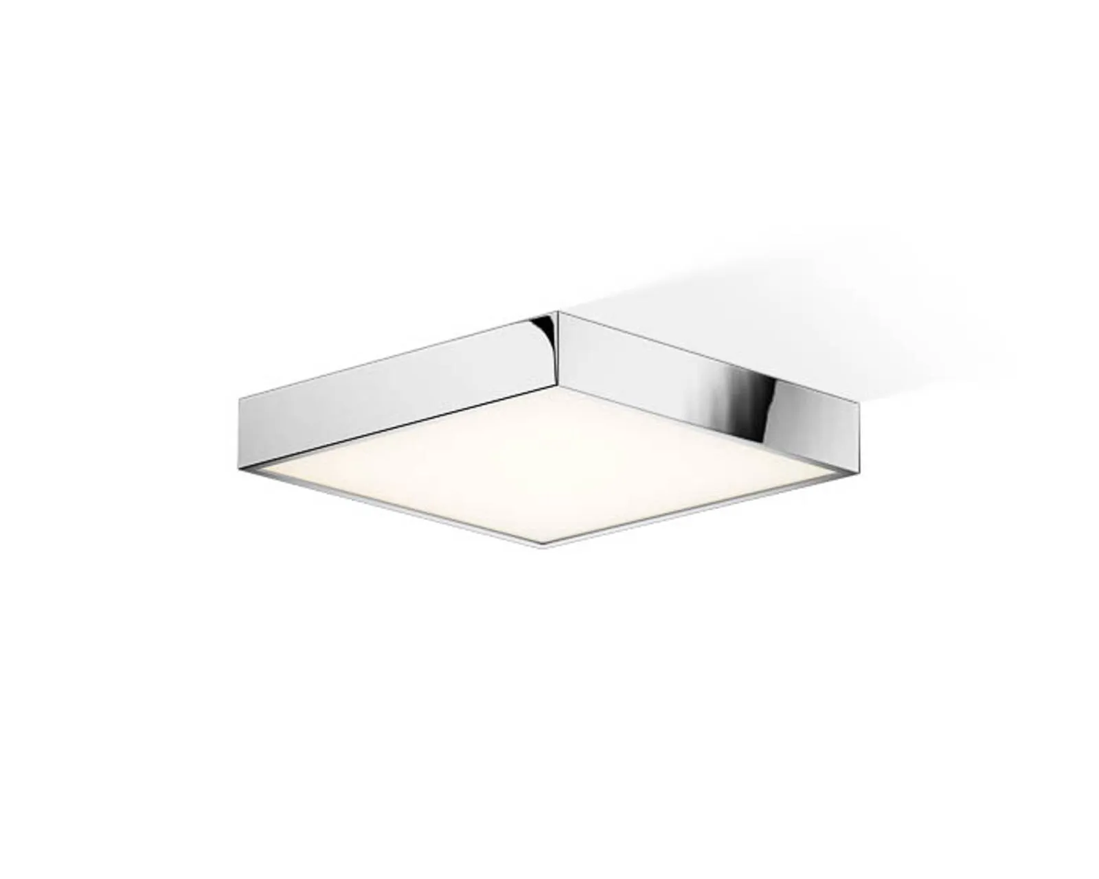 Decor Walther Cut LED ceiling light chrome 30x30cm