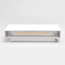 Safira - LED outdoor wall light in white