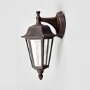 Lamina - outdoor wall light with a rust finish