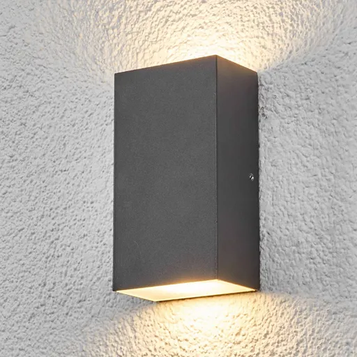 Square LED outdoor wall light Weerd