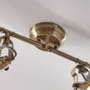 Elongated Perseas ceiling lamp, GU10 LEDs