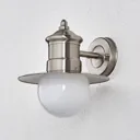 Stainless steel wall light for outdoors