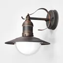 Antique-looking LED outdoor wall light Clea