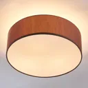 Elegant light brown ceiling light Sebatin