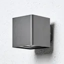Graphite grey Aaron LED outdoor wall light