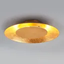 Keti LED ceiling light, golden, Ø 34.5 cm