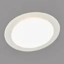 LED recessed spotlight Arian in white, 11.3 cm, 9W