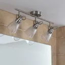 Kara bathroom wall spotlight with G9 LED, 3-bulb