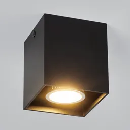 Carson - surface-mounted ceiling spotlight, black