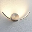 Curved LED wall lamp Iven
