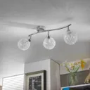 3-bulb LED ceiling light Ticino