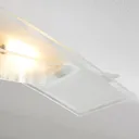 LED ceiling lamp Elina made from glass