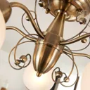 Fantastic ceiling light Corentin, antique brass