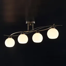 4-bulb ceiling lamp Leanda