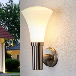 Attractive wall lamp Juliane for outdoors