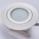 LED downlight Andrej, round, white, set of 3