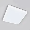 Simple ceiling light Augustin with LEDs, IP54