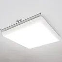 Discreet LED ceiling lamp Augustin, IP54 40 cm