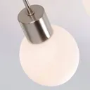 Ciala LED ceiling light, 7-bulb, nickel