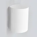 White GU10 wall lamp Miroslaw made of plaster