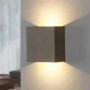 Yva - LED wall light, concrete