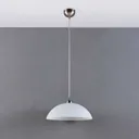 Round glass hanging light Valeria for the kitchen