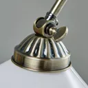 Classic table lamp Otis in antique brass
