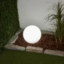 3-piece set LED solar lamps Lago, spheres