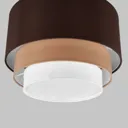 Fabric in three layers - the ceiling lamp Jayda