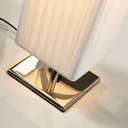 White fabric floor lamp Janno