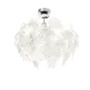 Maple - ceiling light with pretty leaf decoration
