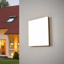 Sensor-controlled outdoor ceiling lamp Henni, LEDs