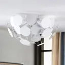 Perfectly shaped ceiling light Kinan in white
